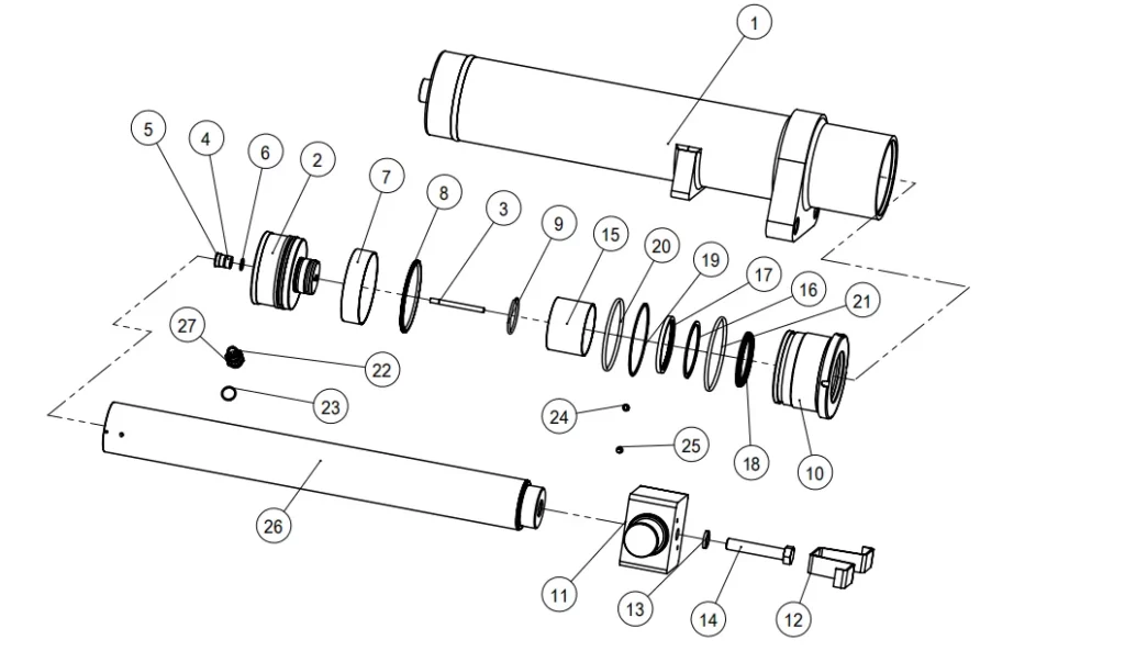 Forklift-Short-Lifting-Hydraulic-Cylinder-Parts-1