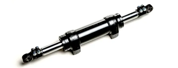 R960 steering cylinder dimensional drawing front view