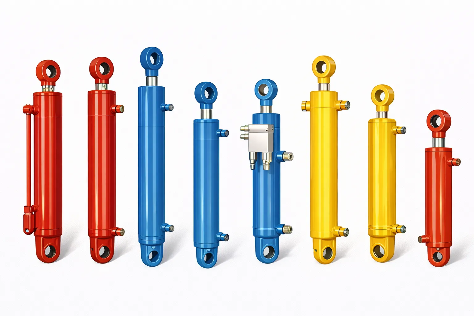 Forklift hydraulic cylinders