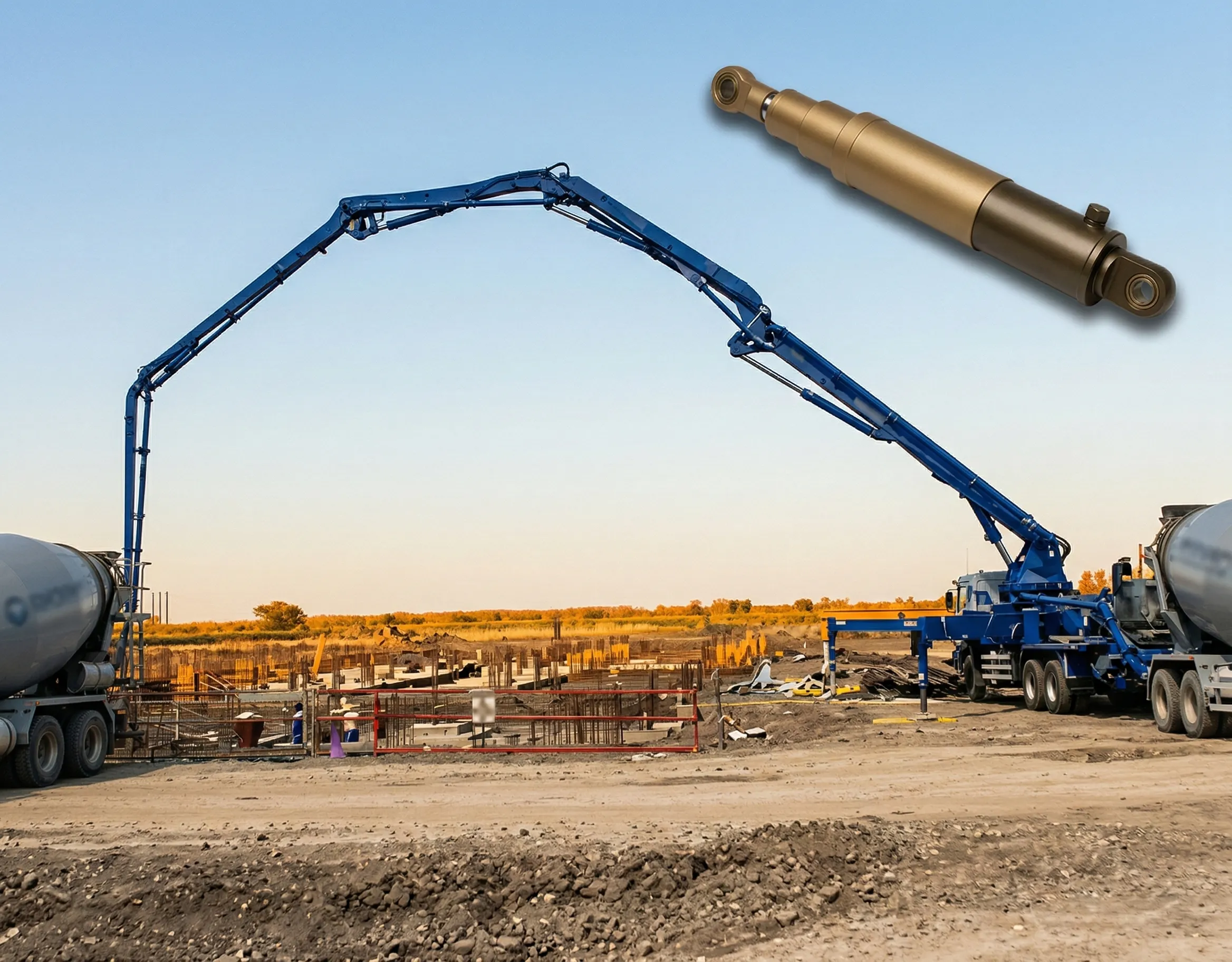 Hydraulic Cylinder for Concrete machinery 3