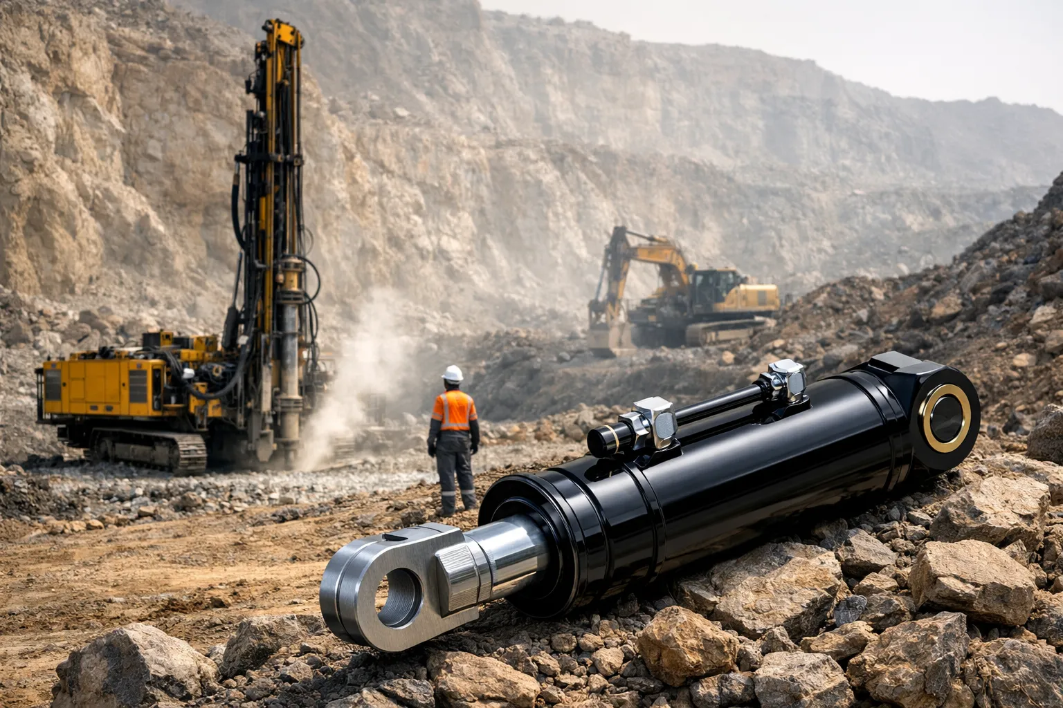 Hydraulic Cylinder for Drilling Rig 2 1