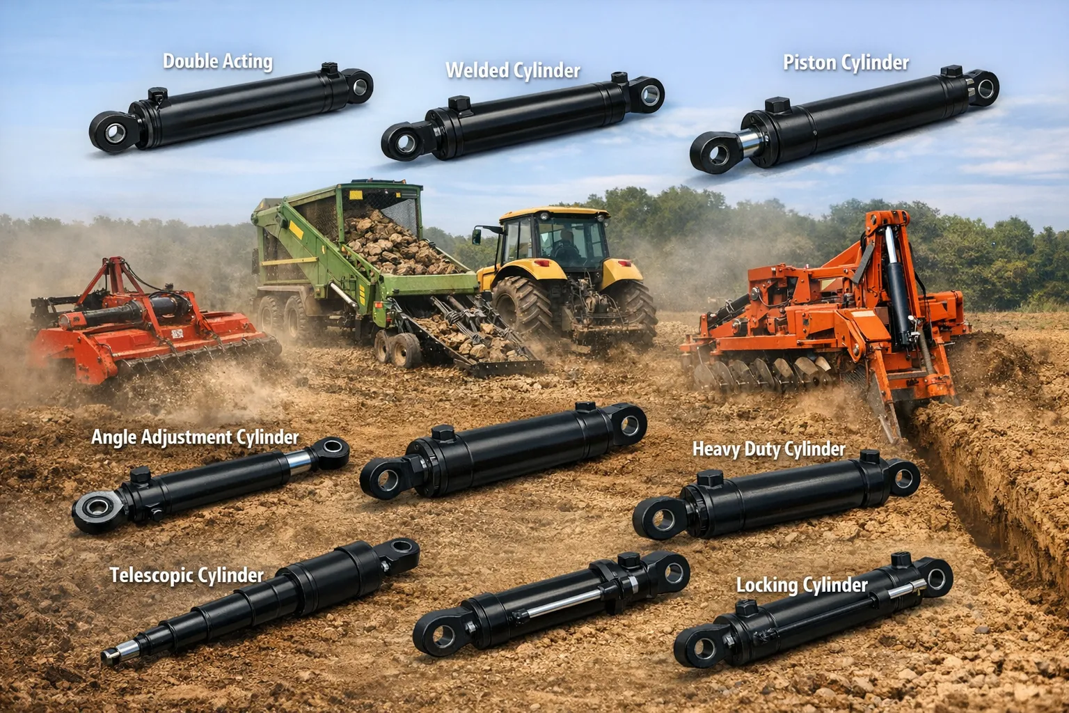 Hydraulic Cylinder for Tillage 7