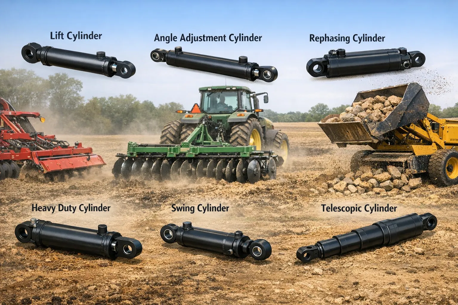 Hydraulic Cylinder for Tillage 8