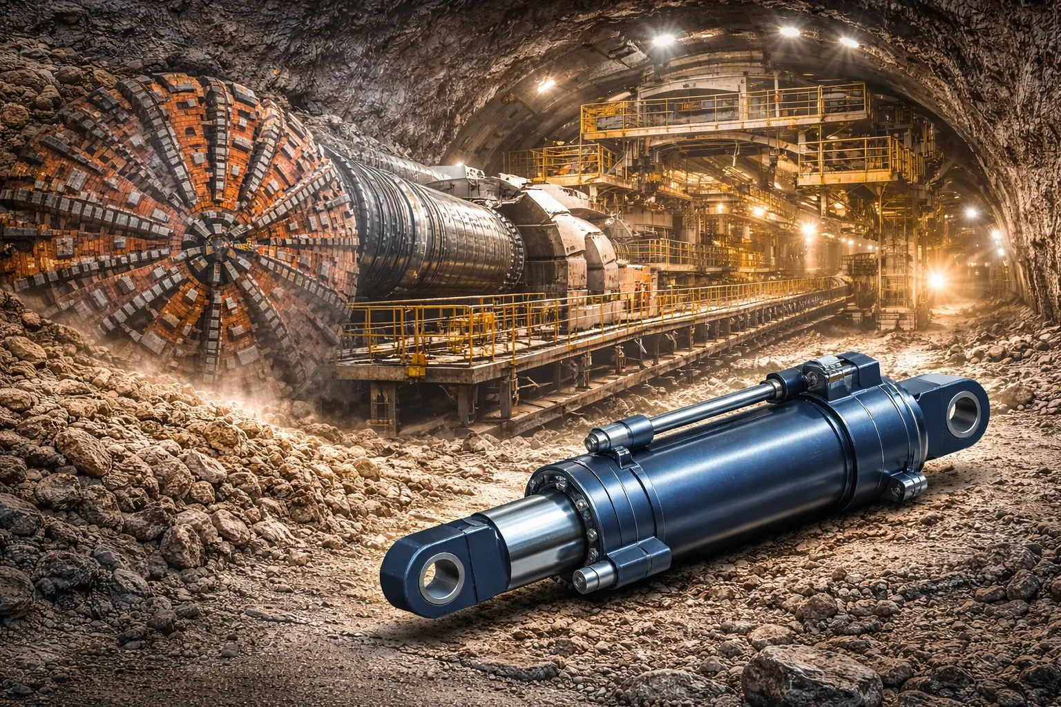Hydraulic Cylinder for Tunnel equipment 4