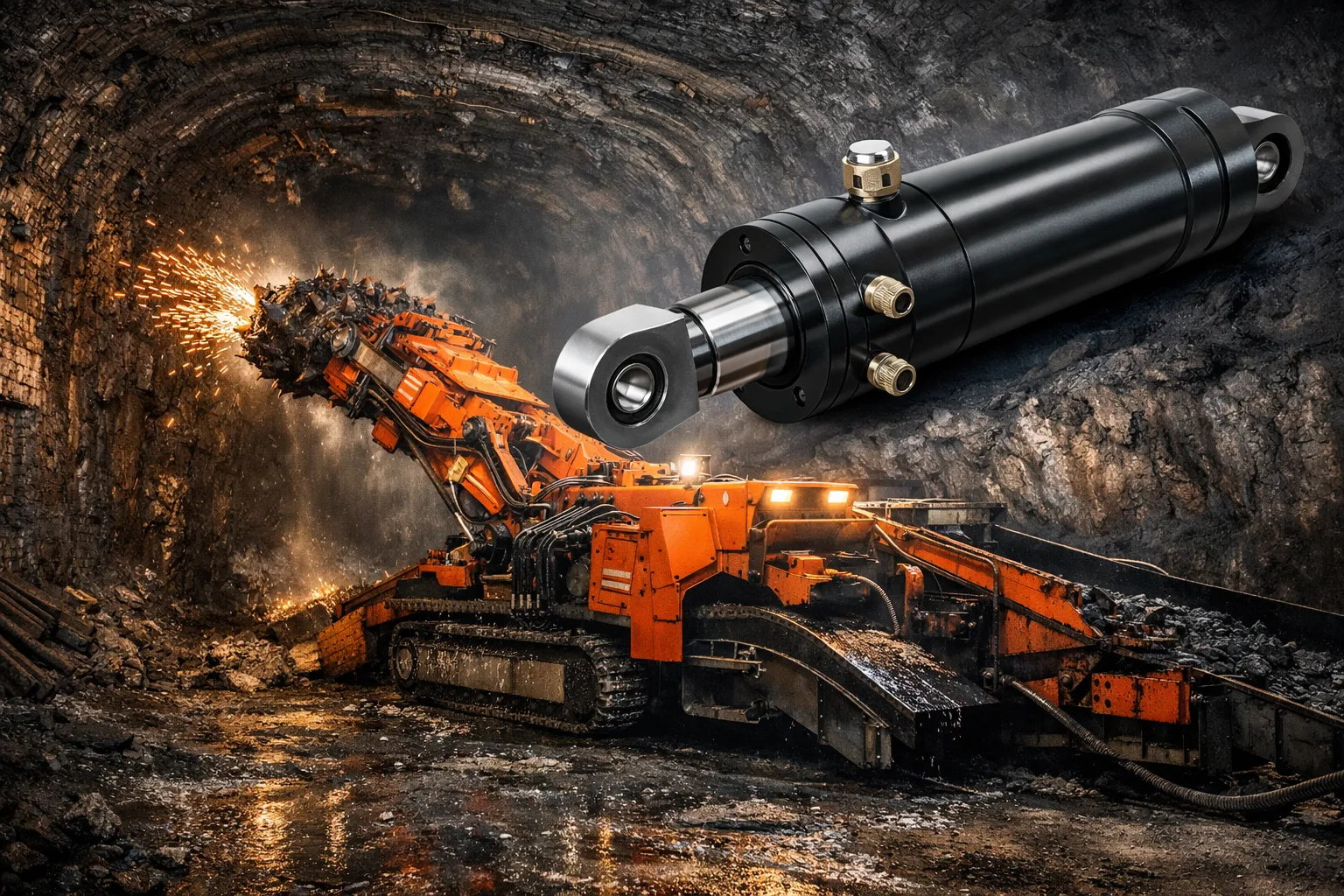 Hydraulic Cylinder for tunneling machine 3