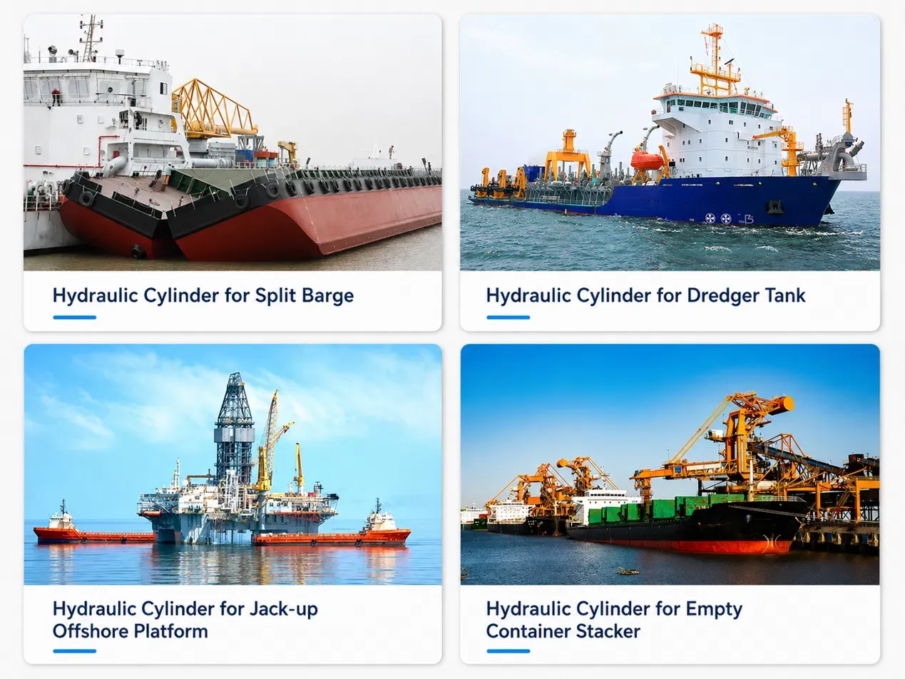 Trailing Suction Dredger Hanger Cylinder offshore application