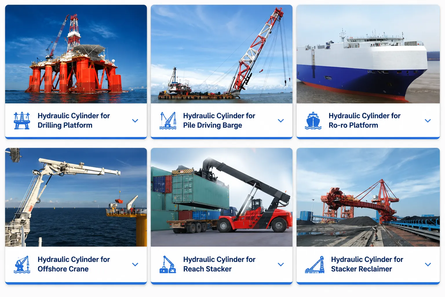 Ro-ro vessel ramp with hydraulic latch system